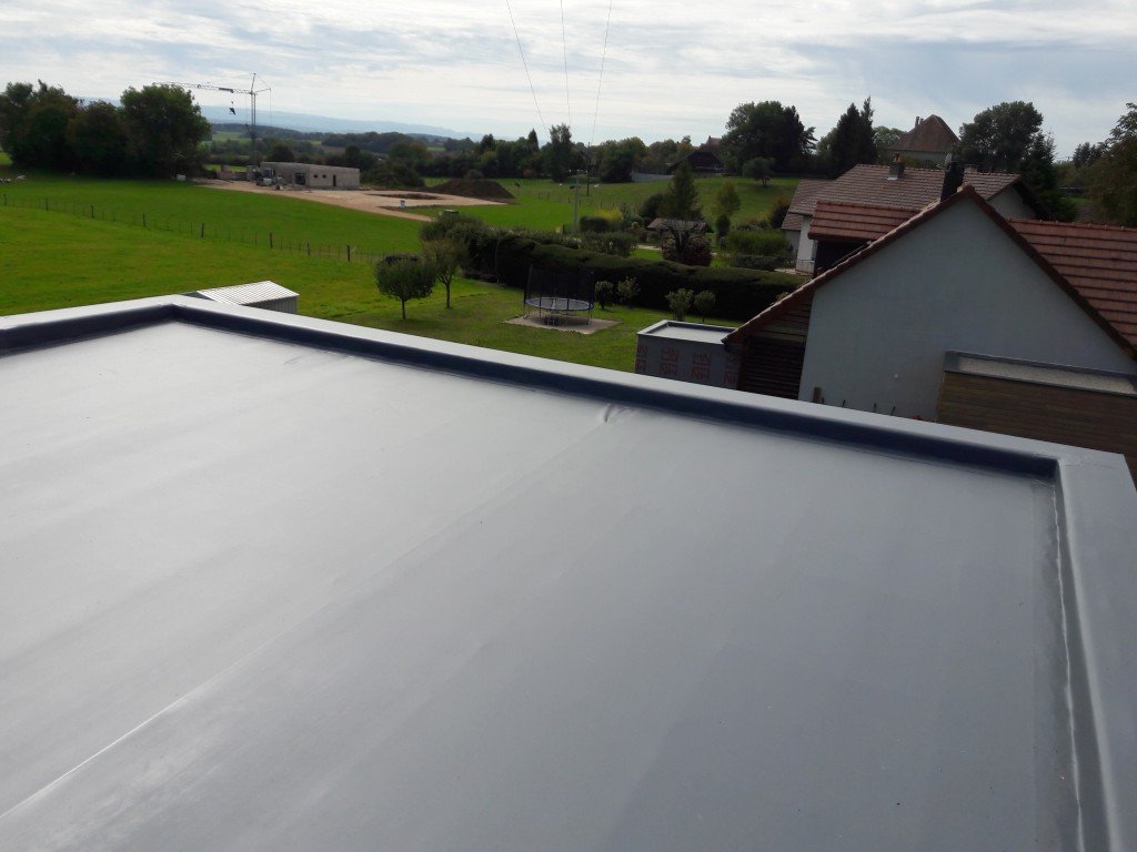 Étanchéité de toiture terrasse en membrane PVC